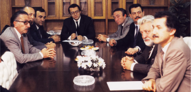 SESAM Yönetim Kurulu ve Mesut Yılmaz