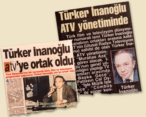 Türker İnanoğlu'nun ATV Yönetim Başkanlığı Haberi