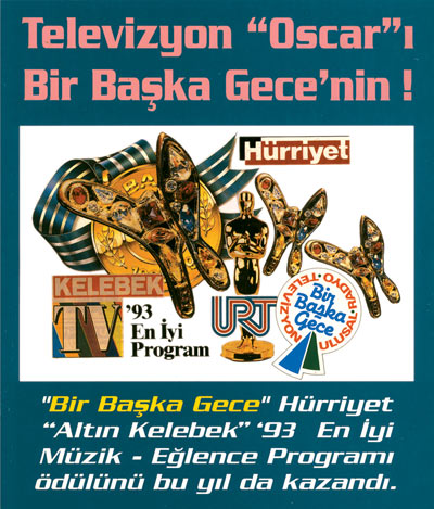 Bir Başka Gece'nin Başarı Broşürü